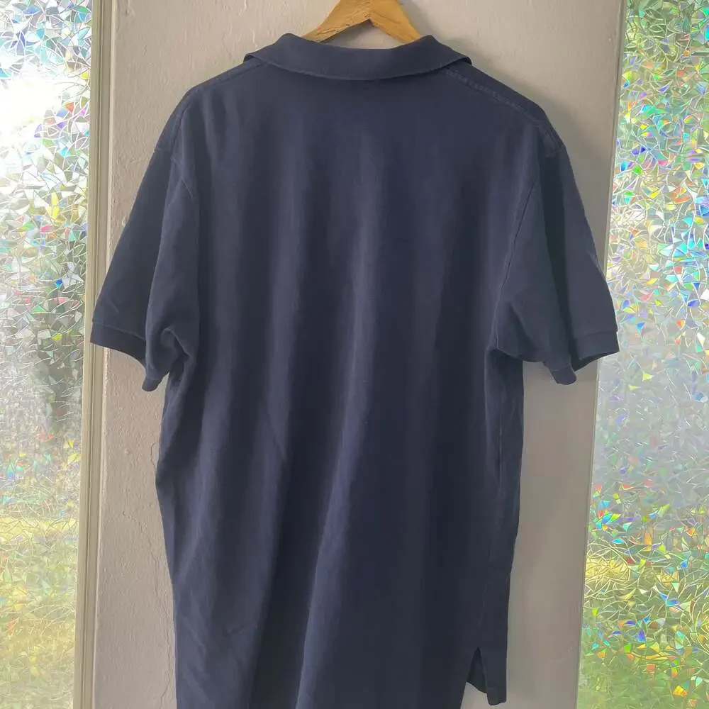 Polo Ralph Lauren Men's Navy Blue Short Sleeve Classic Fit Polo Shirt XL